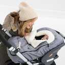 Skip Hop Winter Car Seat Cover, Stroll & Go, Heather Grey
