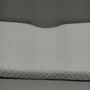 Derila Cervical Queen Size Pillow for Sleeping - Support Pillow for Side, Back, Stomach Sleepers - Contour Best Bed Pillows for Sleeping (1 Pillow | White)