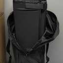Pamo Babe Portable Crib Baby Playpen with Mattress and Carry Bag (Black)