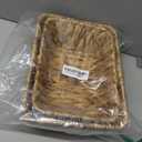 Small Wicker Baskets for Organizing 2 Pack, Hand Woven Baskets for Storage, Towels and Toilet Paper Organization, Woven Gift Basket,Countertop Baskets Set for Organizing