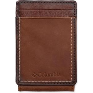 Columbia Men's Slim Burnished Magnetic Front Pocket Wallet