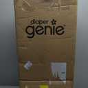 Diaper Genie Platinum Pail (Lily White) is Made in Durable Stainless Steel and Includes 1 Easy Roll Refill with 18 Bags That can Last up to 5 Months.