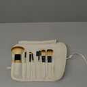 SHANY Bamboo Makeup Brush Set - Vegan Professional Makeup Brushes With Premium Synthetic Hair & Cotton Pouch for Easy Brush Storage - 7pc