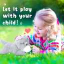 2 Pcs 7.87 Inches Plush Dog Pillow Toy Set - Fluffy Puppy Soft Toys for Christmas, Girls, Baby, Kids, Party Favor, Birthday, Home Decor