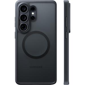TORRAS for Galaxy S26 Ultra Case, Magnetic Shockproof [Fit for MagSafe][Military Grade Protection] Translucent Classic Grippy DIY Button for Samsung Galaxy S26 Ultra Case Slim, Black