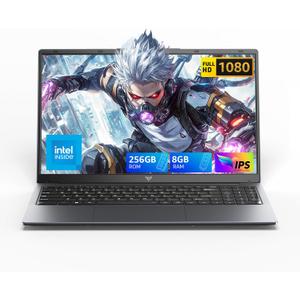ACEMAGIC 2025 LX15 Laptop, 15.6-inch FHD (1920 x 1080) Display, Intel N97 Processor, 8GB DDR4 RAM, 256GB SSD（up to 2TB, Windows 11 Pro, Wi-Fi 5, 180° Fold, Ideal for Work & Study)