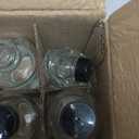 10 Pack, 4 oz Small Clear Glass Bottles w/Lids & 3 Stainless Steel Funnel - 120ml Boston Round Sample Bottle for Potion, Juice, Ginger Shot, Wellness, Oils, Whiskey, Liquids - Leakproof Travel Bottle