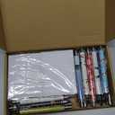 Maitys 20 Pack 600 Sheets Winter Snowflake Sticky Notes with Pens Santa Snowman Snowflake Self Adhesive Notepad 1.00 mm Black Ink Ballpoint Pen Winter Memo Pads for Birthday Party Favor Daily Writing