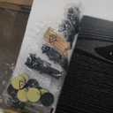 OSCHF 12-Cube Storage Shelf Bookcase - Wooden 3-Tier Floor Standing Open Bookshelf for Home and Office, Display Cabinet, Black