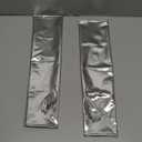 Perfashion Girls Metallic Shirts with Arm Sleeves, Shiny Crop Top for Dancing, Raves, Festivals, Costumes 12-13 Years