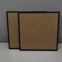 2 Packs,12.5x12.5 Black Aluminum Metal Vinyl Record Album Frame, Display Music Vinyl LP Record Album Covers, Hanging Hardware Included