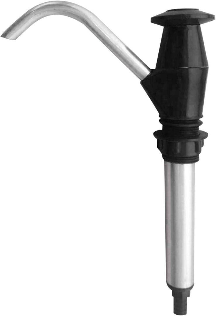 Caravan Sink Hand Pump, Hand-Operated Drum Pump, Caravan Sink Water Hand Pump Tap Camping Trailer Motorhome Rv 4wd Replacement (Black)