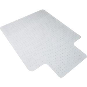 OFM Office Chair Mat for Carpet  Computer Desk Chair Mat for Carpeted Floors  Easy Glide Rolling Plastic Floor Mat for Office Chair on Carpet for Work, Home, Gaming with Extended Lip (36 x 48) (Clear)