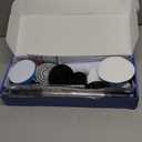 Bomves Electric Spin Scrubber, Cordless Cleaning Brush Scrubber for Home, 8 Replaceable Brush Heads-90Mins Work Time, 3 Adjustable Size, 2 Speeds for Bathroom Shower Bathtub Glass Car (White)