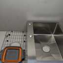 Kitchen Sink,25x18 Inch Stainless Steel Drop In Topmount Kitchen And Bar Sink Stylish and Modern Look Come With Bottom Grid,Drain Basket And Drain Assembly Add Elegance & Enhance Usability.