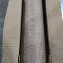 Hardware Cloth 48inx100ft 1/2 Inch Galvanized, Chicken Wire Fence Chicken Rabbit Snake cage Wire Fence Mesh Roll,Garden Plant Welded Metal Wire Fence,Poultry Animal Netting cage Screen. (Silver)