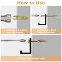 2 x PAGOW 40 Pcs Self-Drilling Anchors, Anchors and Screws for Heavy Duty, Metal Screw Anchors Kit, No Drill and Holes in Wall (0.47"x1.57")