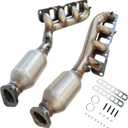Emission Front Catalytic Converter Fit for Nissan Titan 2004-2015 V8 5.6LPathfinder 2008-2012NV2500 2013-2017NV3500 2012-2017Infiniti QX56 2004-2010