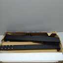 WALI Floor TV Stand with Power Outlet, Tall TV Stand Mount for 32-75 inch TV up to 110 lbs, Swivel and Height Adjustable TV Stands with Wood Base for Bedroom, Living Room(TVDVD-7P), Black (Basic)