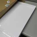 10 Pack 18'' x 24'' Large White Corrugated Plastic Sign Blank Board Double Sided for Garage Sale, Rent, Birthday Party, Guidepost Decorations