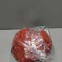 LYANER Women's Lantern Long Sleeve Wrap Tie Back Square Neck Double Layer Ruffle Hem A Line Short Mini Dress. Size Medium