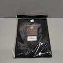 Hair Salon Smock with Pocket - Black Client Wrap Gown - Cutting Robe - Client Gown Salon - Salon Client Gown Robes - Stylist Gown - Spa Gown - Haircut Gown (Black - 100% Polyester)