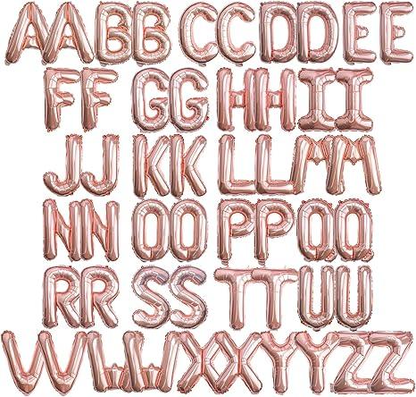 Balloons With Letters