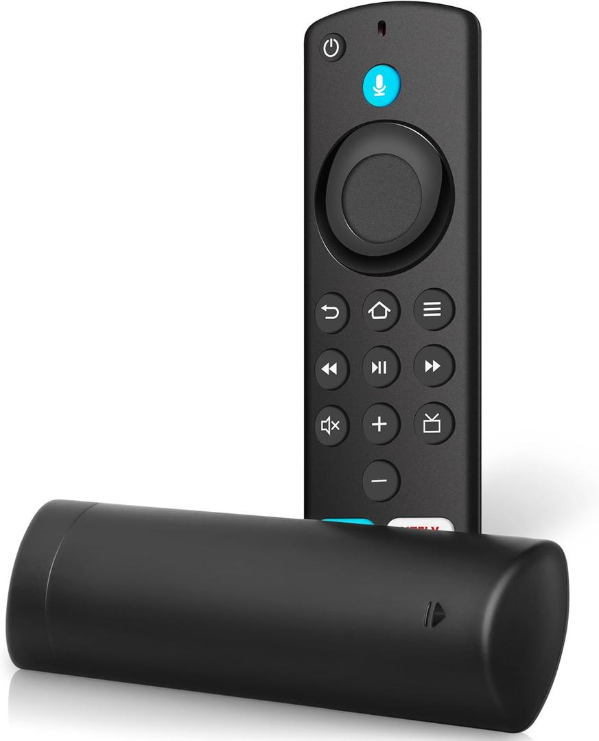 Voice Replacement Remote (3rd Gen) Fit for All FireSeries-TVs Stick 4K Max/4K/Stick Lite & Cube, and Not for ROKU-TV