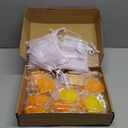 Leelosp 30 Sets Here Comes the Son Baby Shower Favors Sunshine Soaps Sun Handmade Scented Soap with Thank You Cards and Organza Bags for Guests Baby Shower Party Game Prize Supplies Return Gifts