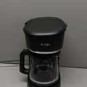 Mr. Coffee 12-Cup Switch Coffee Maker Black: Electric Drip Coffee Machine, 60 oz Capacity, Dishwasher-Safe Parts