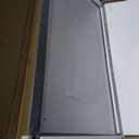 55x30 Inch Black Bathroom Mirror for Wall, Thick Metal Framed Rectangle Mirrors for Over Sink, Bedroom, Living Room, Entryway, Anti-Rust, HD Tempered Glass