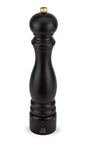 Pepper Mill, u'Select, Wood, Chocolate Finish, 30 cm - 12 in, Black