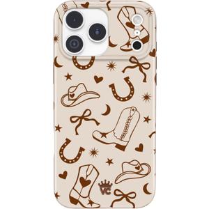 VELVET CAVIAR Case for iPhone 17 Pro Max | Compatible with MagSafe | 10ft Drop Tested | Protective Designer Cases | Western Rodeo Drive