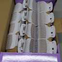 Conair Hot Rollers for Long, Medium & Short Hair, 12 Ceramic Flocked 1-Inch and 1-Inch Heated Hair Rollers with Clips, Hot Curlers for Women, Volume & Curls