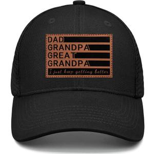 Dad Hat Mesh Trucker Hat Baseball Cap for Men from Daughter Son