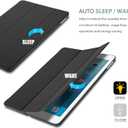 ProCase Smart Casefor 10.5 iPad Air 3rd Generation 2019 / iPad Pro 2017, Slim Stand Cover with Translucent Frosted Back for iPad Air 3 -Black