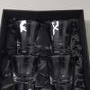 Sotol and Sipping Glasses | Glassware Collection | Set of 4 | 6 oz Professional Sippers for Drinking Joven, Reposado, Anejo Sotols | Stemless Heavy Based Liquor Snifters