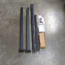 Metty Metal Hand Rails for Outdoor Steps,3 Step Stair Handrail & Indoor Stair Railing KitBlack Railings for Outdoor Steps and Hand Rails for Seniors for Porch