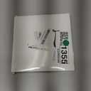 Luinabio 6 Pcs 7'' Large Size Christmas Iron-on Patch Santa Claus Iron on Patches Appliques Embroidery Patches Bulk Craft Clothes Jeans Hat Sweater Jacket Bag Accessories DIY