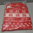 UNIQUEONE Womens Striped Sweater Set 2 Piece Lounge Sets Matching Pajamas Outfits Long Sleeve Knit Tops and Shorts (Large, Red-xmas)