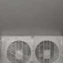 Comfort Zone Window Fan for Bedroom, 9 inch 3 Speed Dual Fans with Auto-Locking Expanders, Window Exhaust Fan, Removeable Bug Screen, White (9" Twin Window Fan w/ Quiet Speed)