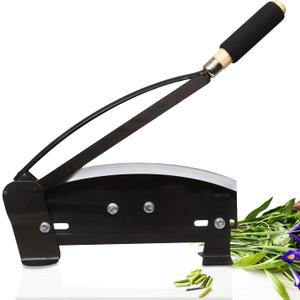14-Inch Stainless Steel Flower Stem Cutter - Heavy Duty Bunch Cutter with Safety Lock - Perfect for Florists & Gardeners