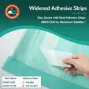 MILDPLUS Bed Pads with Adhesive Strips 30''X36'', 30 Count Chucks Disposable Underpads Extra Large Thicker Incontinence Pads for Unisex Adult, Senior, Kids and Pet (with Adhesive )