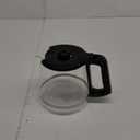 Mr. Coffee 12-Cup Replacement Carafe  Compatible with Mr. Coffee 12 Cup Machines, Glass Pot with Black Handle