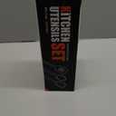 AOTHOD Silicone Cooking Utensils Set - 446F Heat Resistant Silicone Kitchen Utensils,Spatula,Spoon, Kitchen Utensil Sets Gadgets Tools Set for Nonstick Cookware,Dishwasher Safe Bpa Free (Cream White)