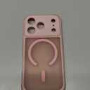 Thomo Magnetic for iPhone 17 Pro Case, [Compatible with Magsafe] [Full Camera Protection] Translucent Matte Military Grade Shockproof with Anti-Fingerprint Phone Cover 2025, Pink