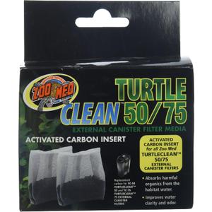 Zoo Med Turtle Clean 50/75 Activated Carbon Insert