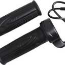 20X Full Twist Throttle Grip, 12V-72V Electric Bike Throttle, Waterproof Twist Throttle for E-Bike, Scooter, Motorcycle & Powersports, with Waterproof Connector