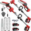 2-in-1 Cordless Pole Saw & Mini Chainsaw, 6-Inch