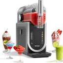 Slushie Machine, Frozen Drink Maker for Home & Party 90oz Gray | No Ice Needed, 5 Preset One-Touch Programs, Rapid Freezing, Auto-Clean, 7+ Servings, for Margaritas, Smoothies & Ice Cream